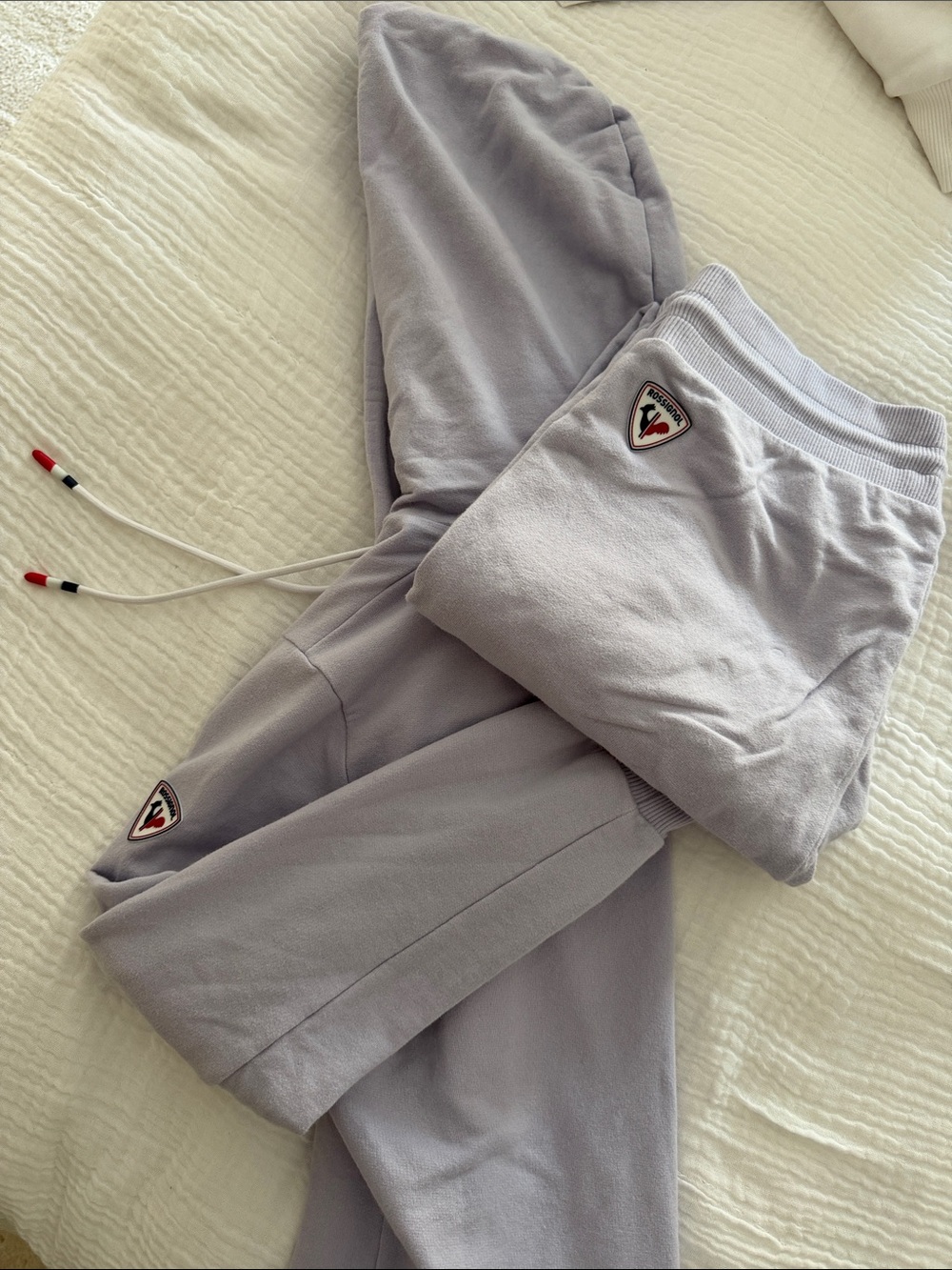Rossignol Lavender Women's Sweatpants with Logo Patch